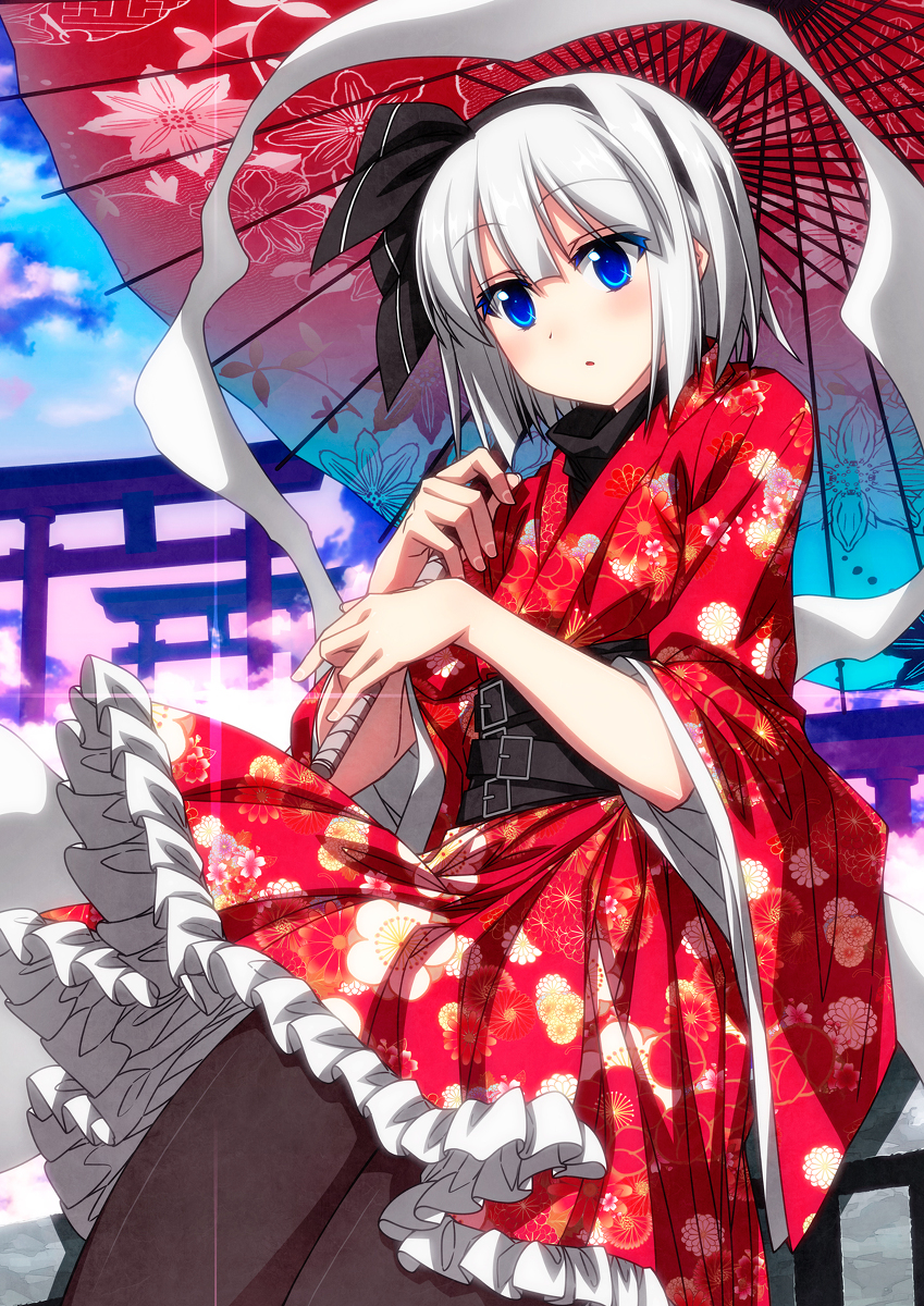 This is a pixiv picture whose title is 夜明けの妖夢ちゃん！.