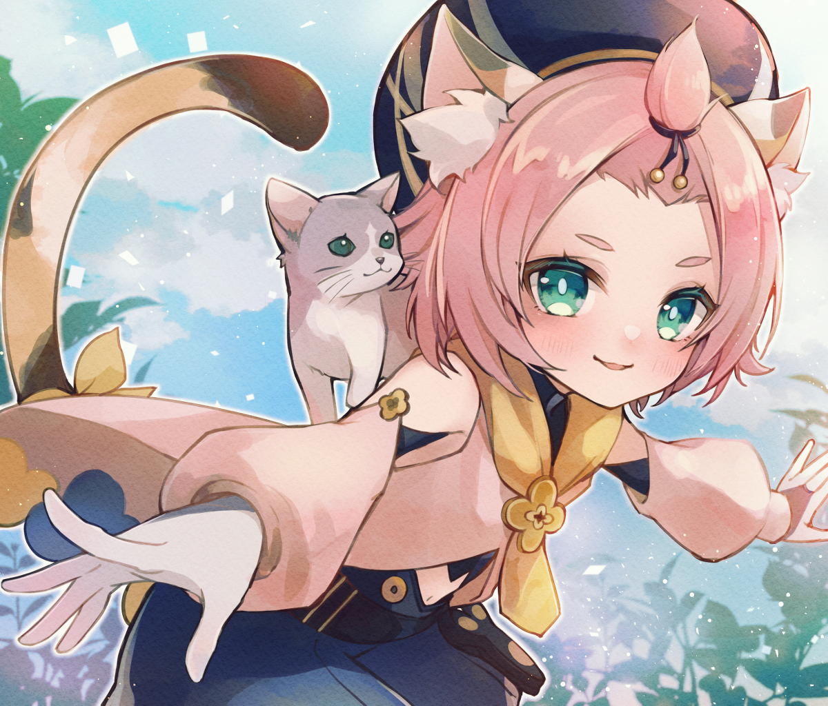 This is a pixiv picture whose title is ディオナ.