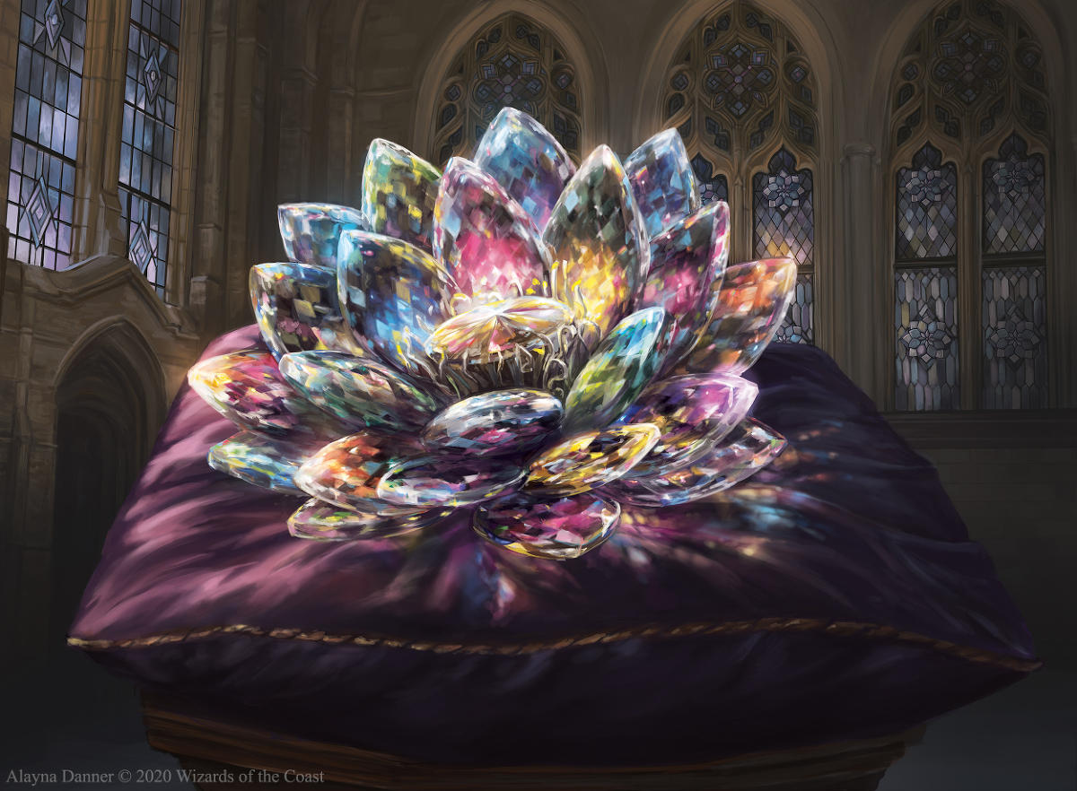 This is a pixiv picture whose title is Jeweled Lotus from Magic (MtG).