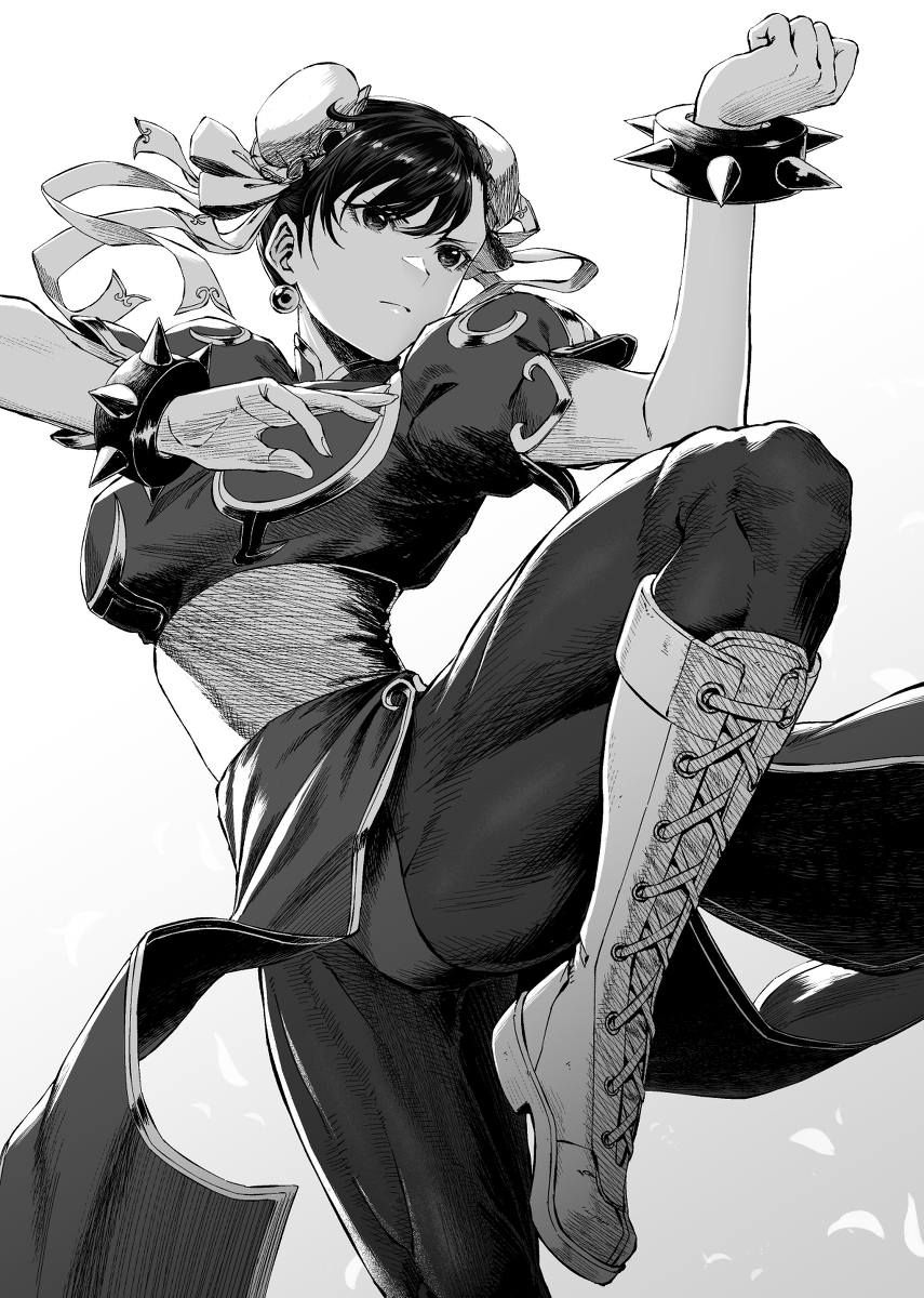 This is a pixiv picture whose title is 春麗.
