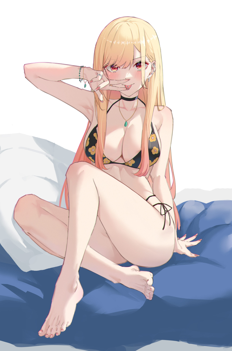 This is a pixiv picture whose title is 我愿称之为纯欲天花板.