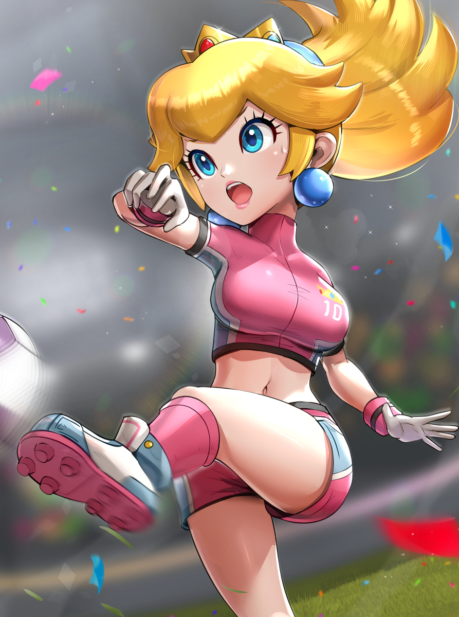 This is a pixiv picture whose title is ピーチ.