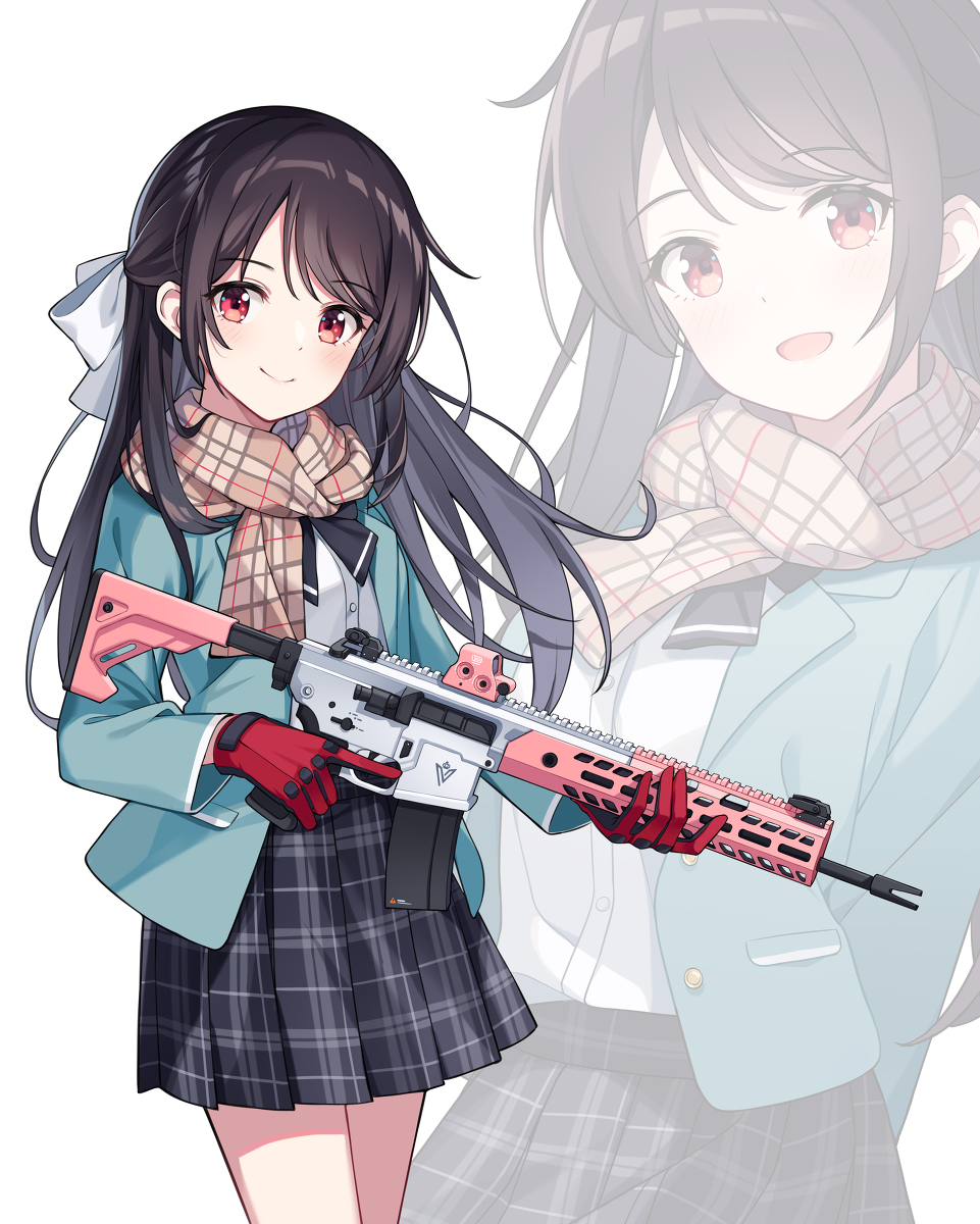 This is a pixiv picture whose title is Firearm.