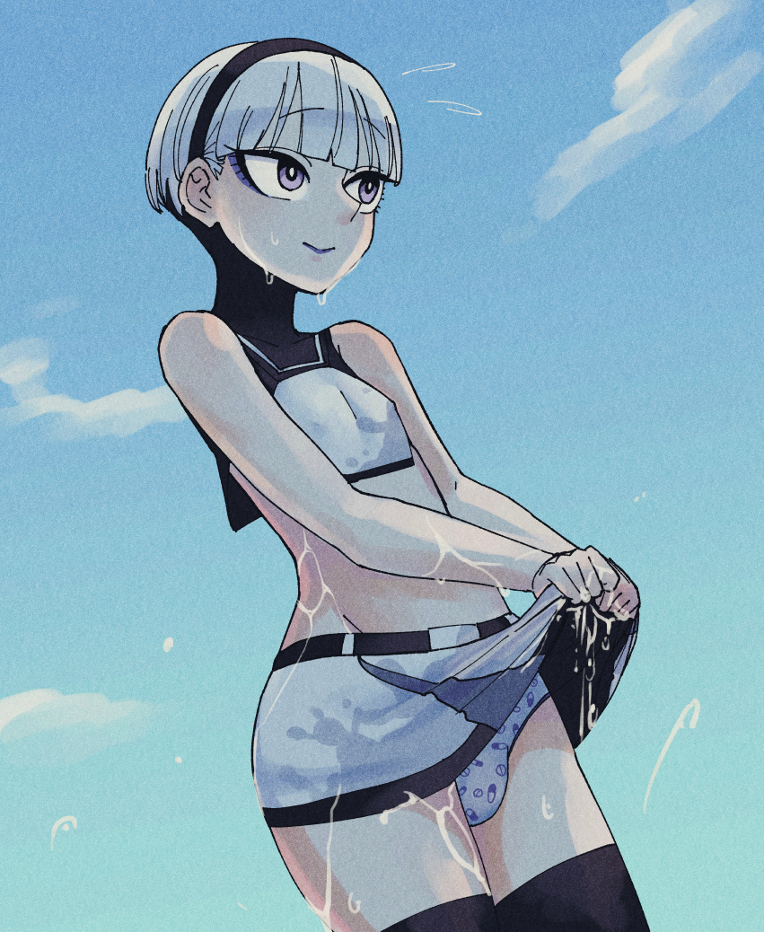 This is a pixiv picture whose title is 濡れクワリ君.
