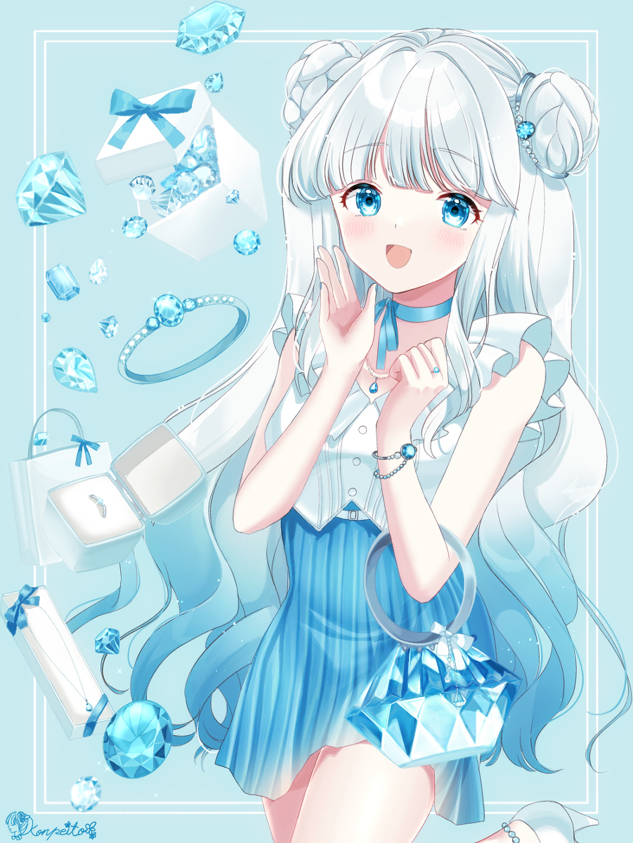 This is a pixiv picture whose title is 💍.