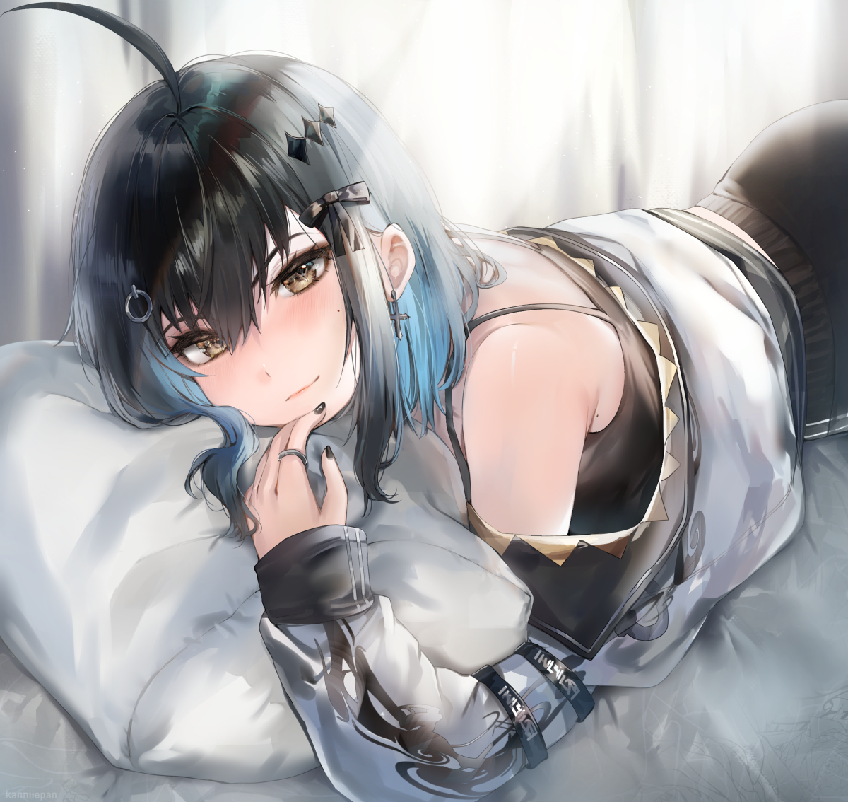 This is a pixiv picture whose title is Nap.