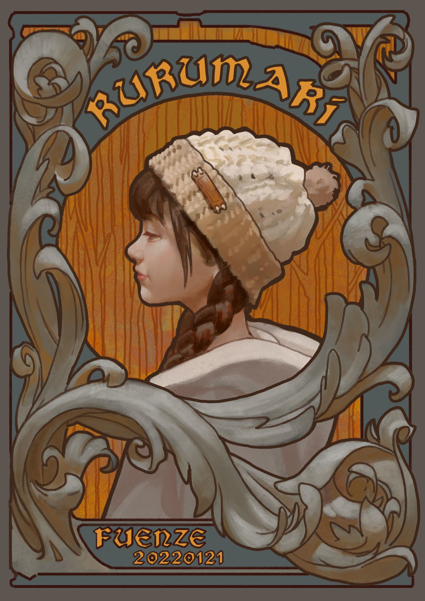 This is a pixiv picture whose title is RURUMARI.