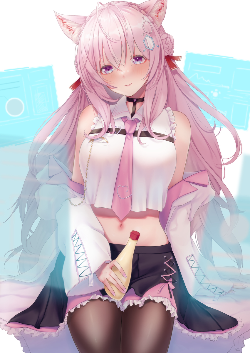 This is a pixiv picture whose title is マヨネーズは飲み物です.