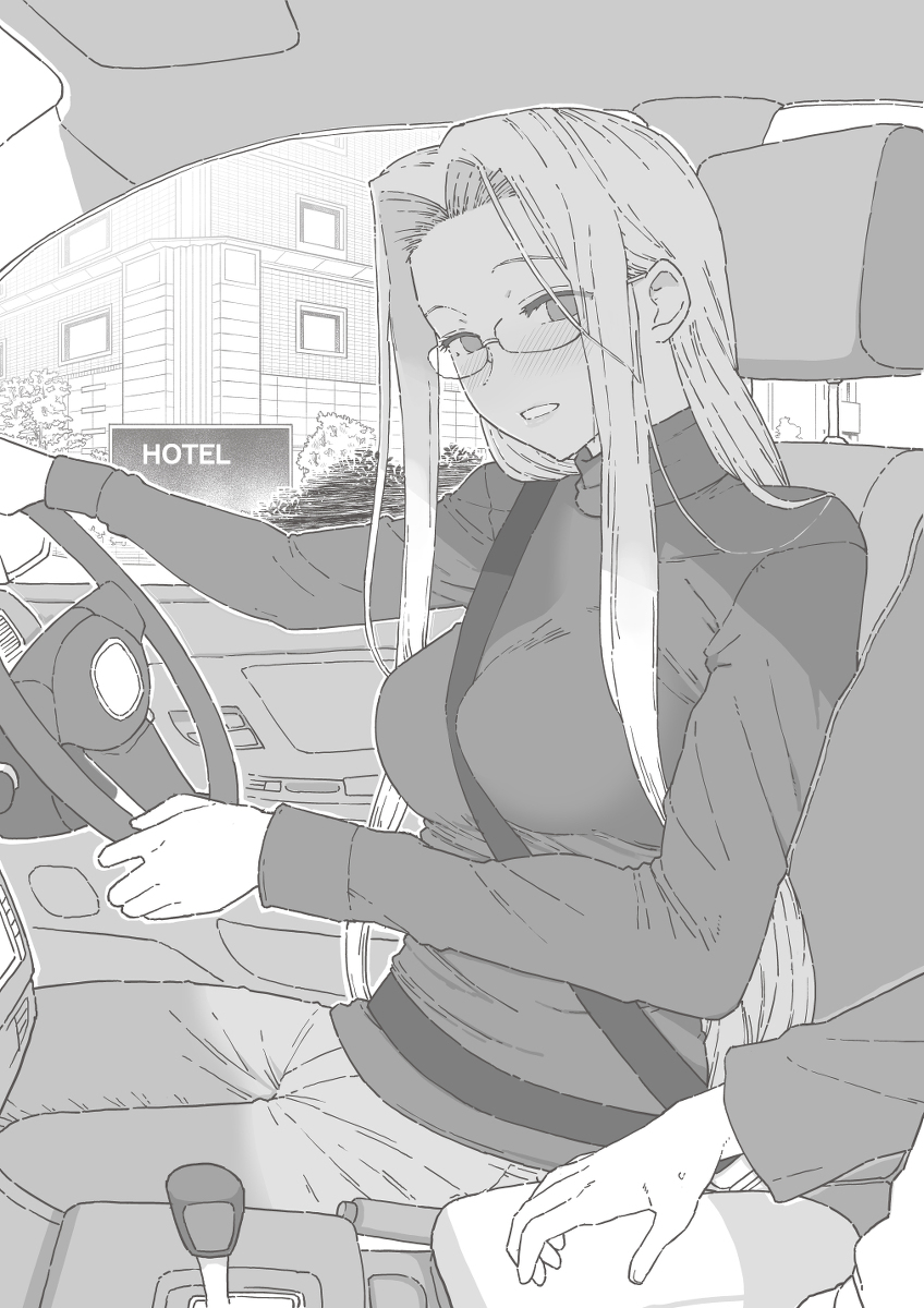 This is a pixiv picture whose title is ライダーさん.