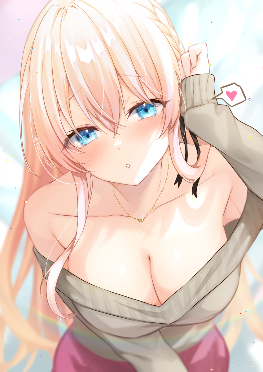This is a pixiv picture whose title is 💖.