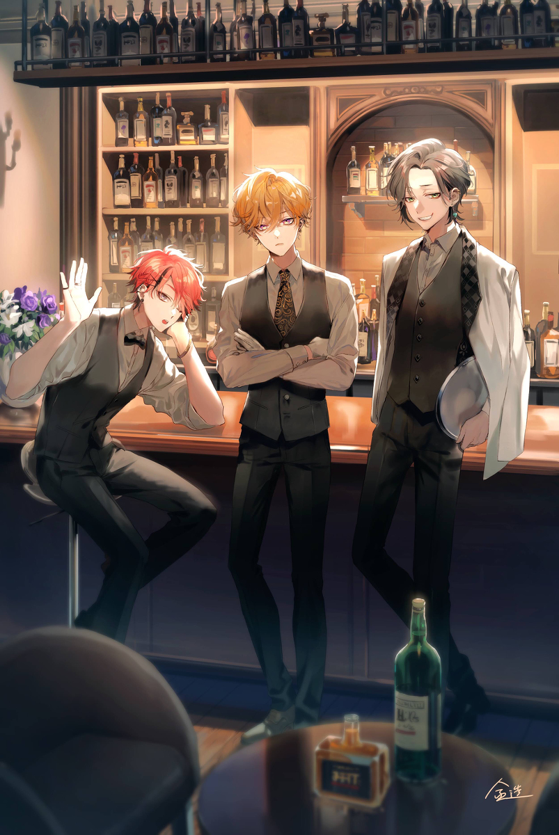 This is a pixiv picture whose title is BAR.