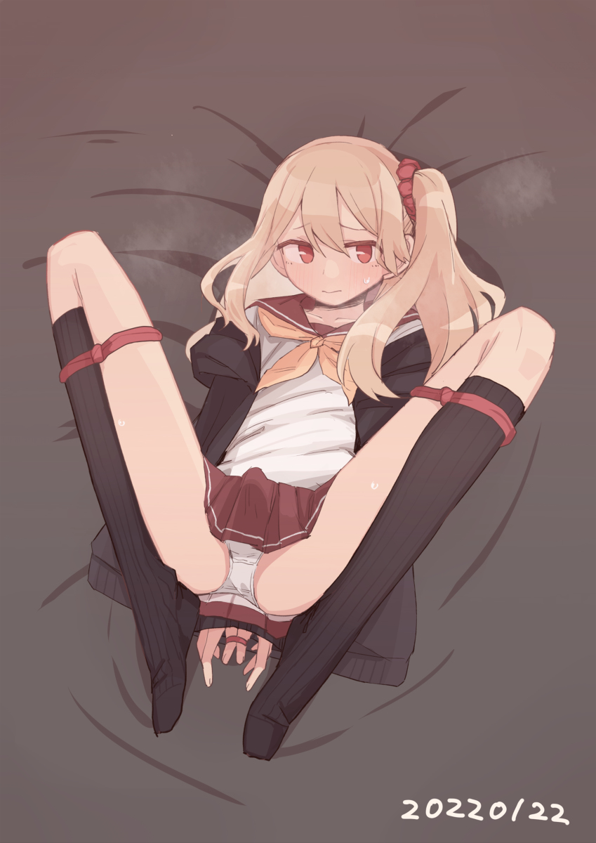This is a pixiv picture whose title is 緊縛される男の娘.