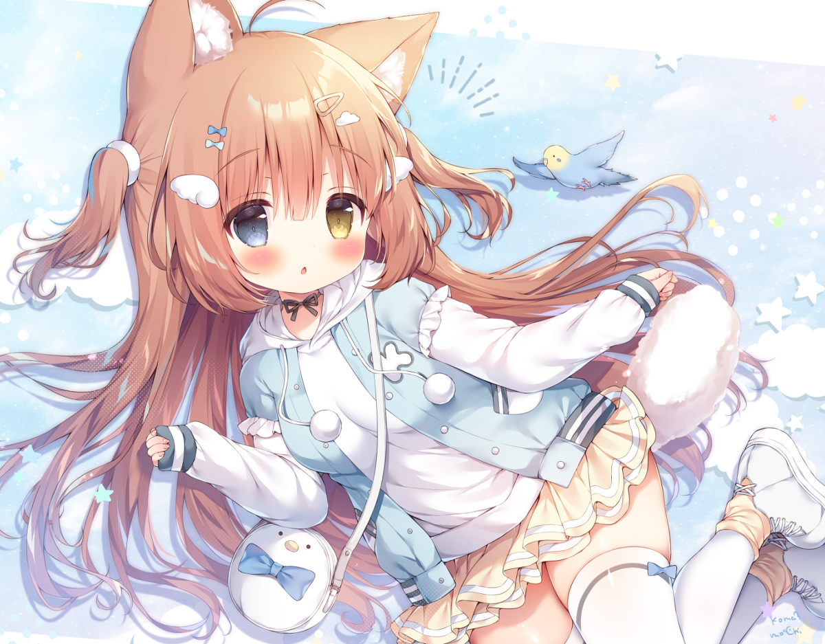 This is a pixiv picture whose title is おでかけこまこちゃん.