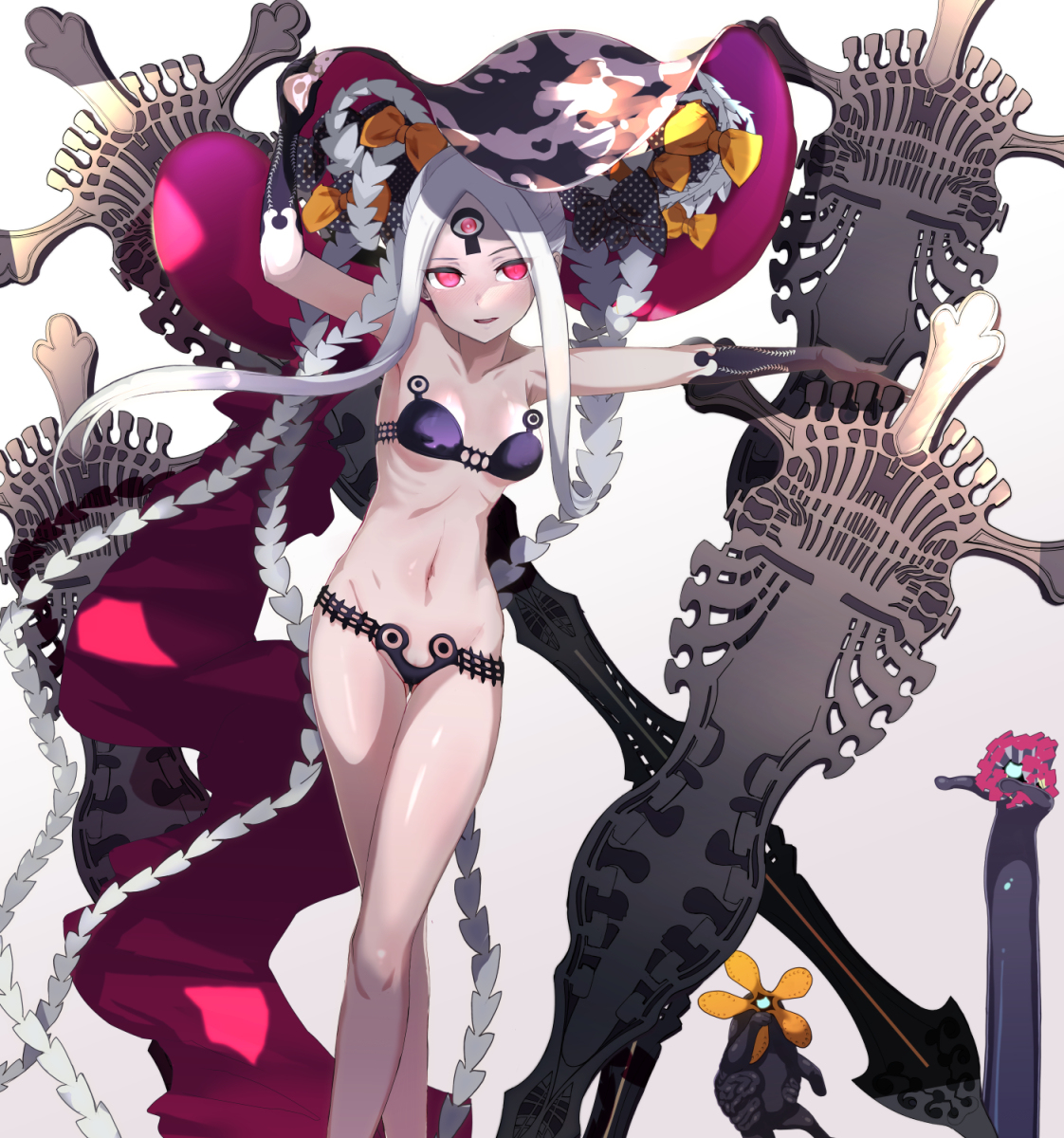 This is a pixiv picture whose title is 水着アビゲイルと、最近描いたFGO絵のまとめ.