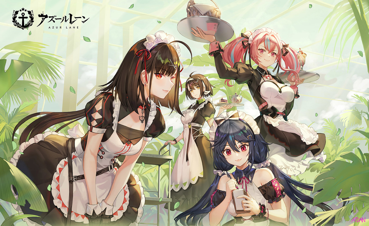 This is a pixiv picture whose title is Maid.
