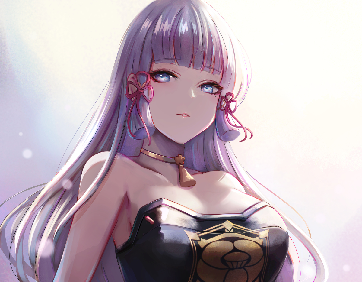 This is a pixiv picture whose title is Ayaka / 綾華.