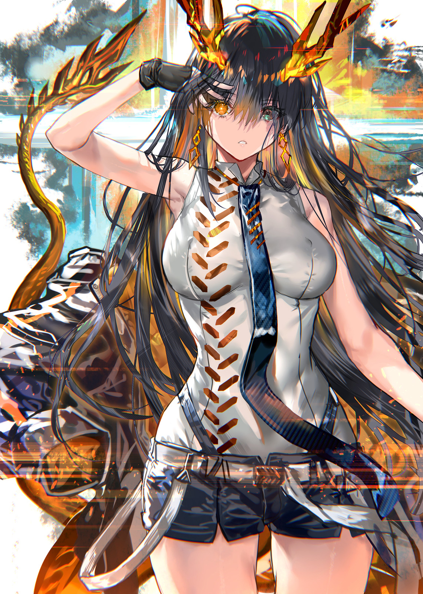 This is a pixiv picture whose title is 龍.