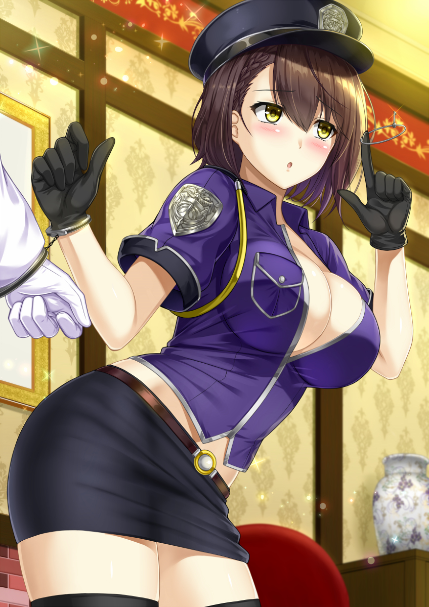 This is a pixiv picture whose title is ボルチモア　ポリスコスver.