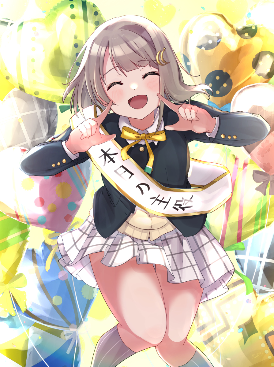 This is a pixiv picture whose title is 中須かすみ生誕祭2022.