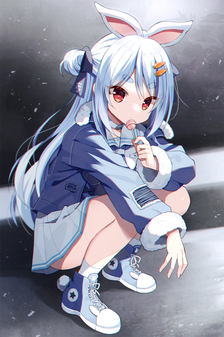 This is a pixiv picture whose title is ぺこら.