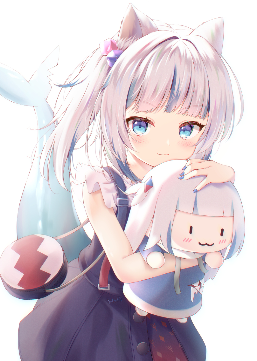 This is a pixiv picture whose title is Gawr Gura.