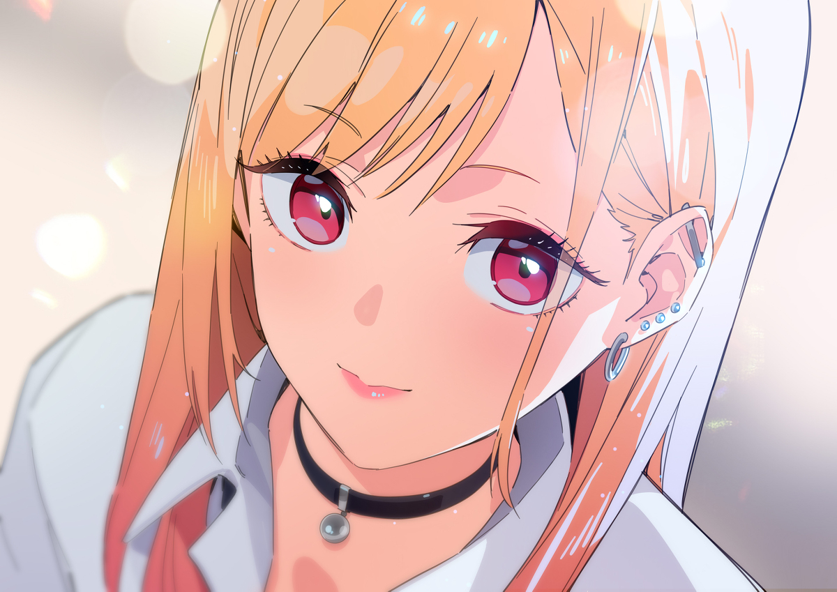 This is a pixiv picture whose title is 喜多川海夢.