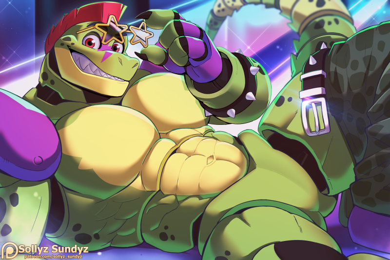 This is a pixiv picture whose title is Montgomery Gator.