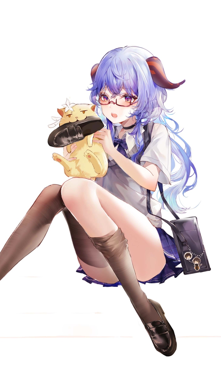 This is a pixiv picture whose title is 咩.