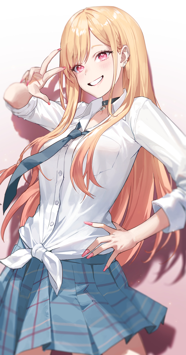 This is a pixiv picture whose title is Marin Kitagawa✨.