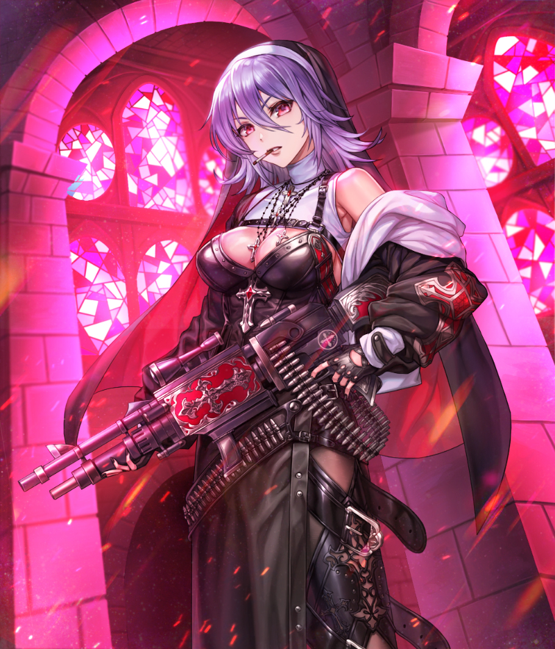 This is a pixiv picture whose title is プリースト·ガンナー.