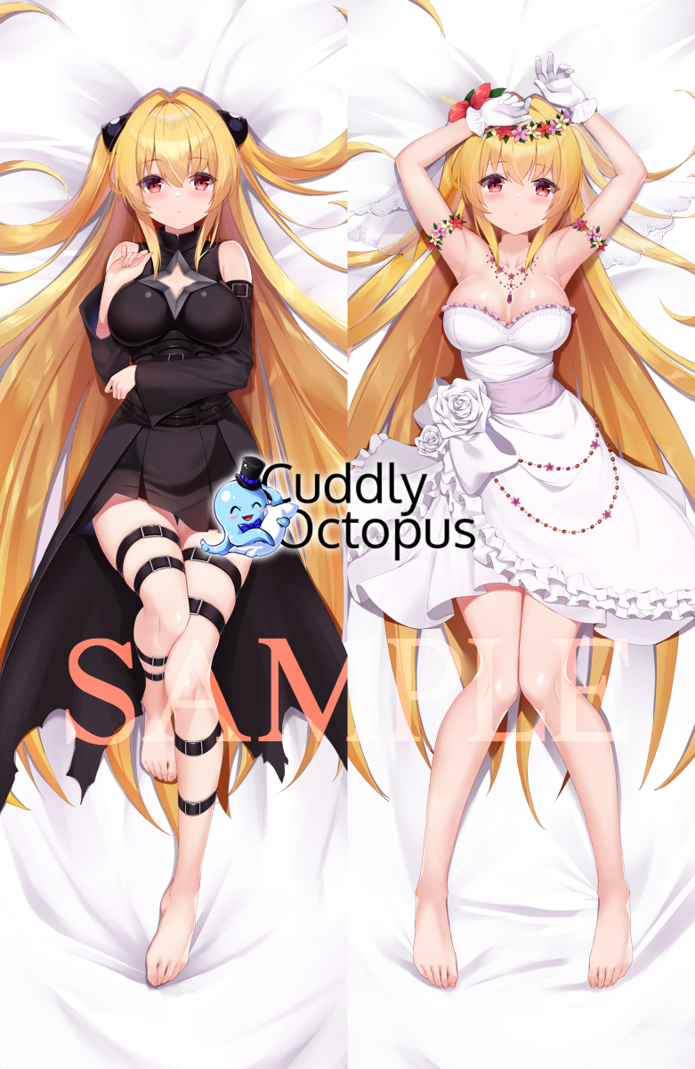 This is a pixiv picture whose title is 抱き枕.