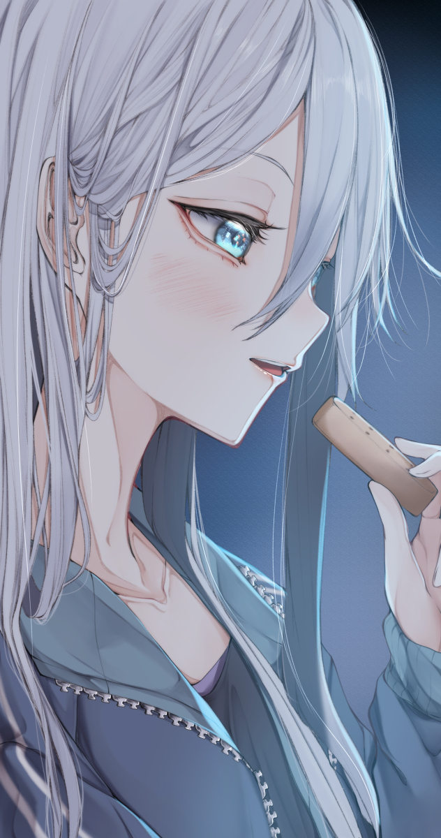 This is a pixiv picture whose title is 奏.