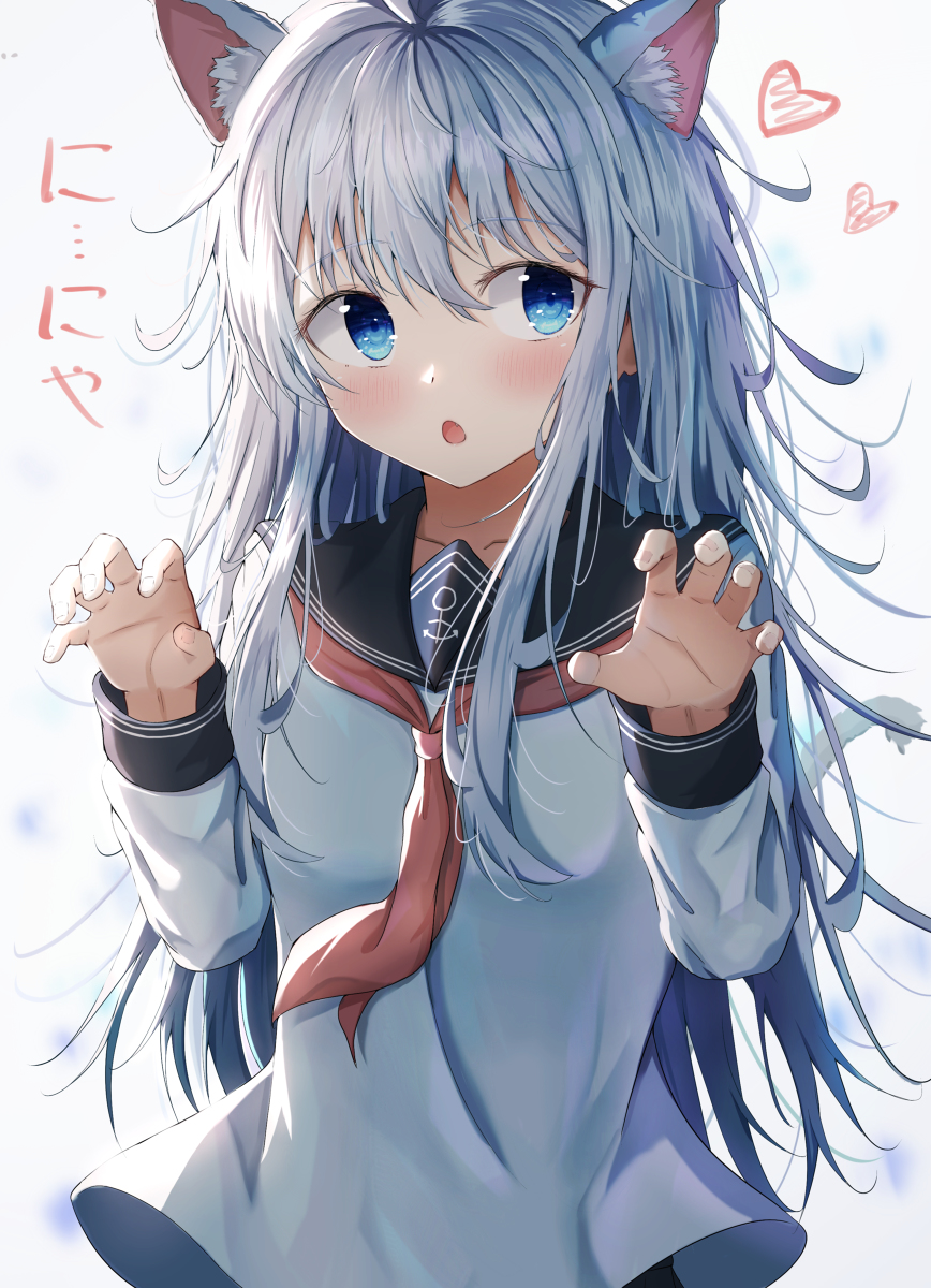 This is a pixiv picture whose title is にゃ～.