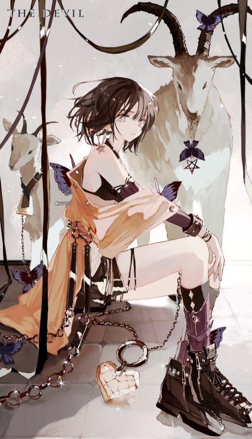 This is a pixiv picture whose title is The Devil.