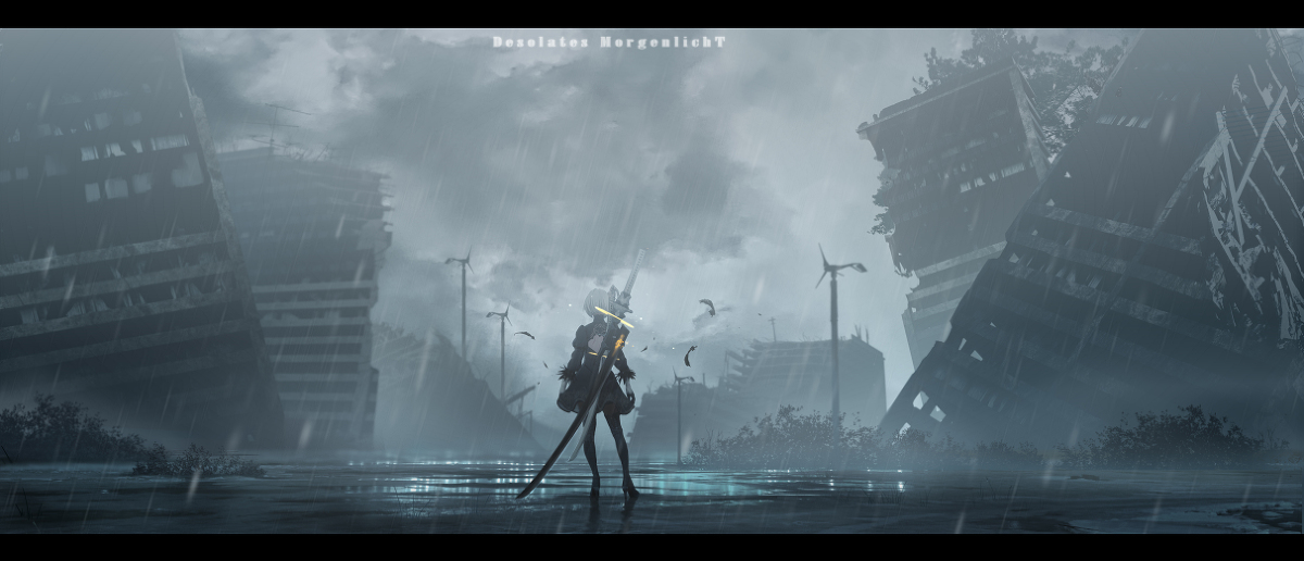 This is a pixiv picture whose title is Desolates Morgenlicht - 荒 芜 晨 曦.