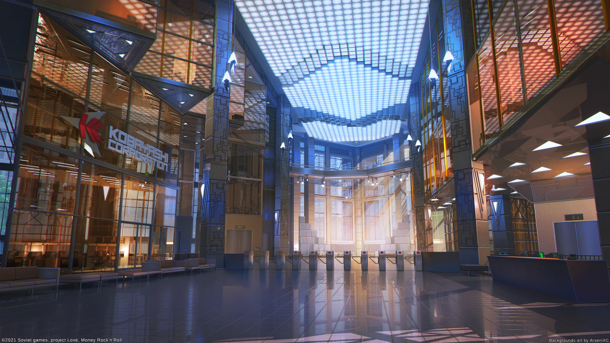 This is a pixiv picture whose title is Corporation hall.