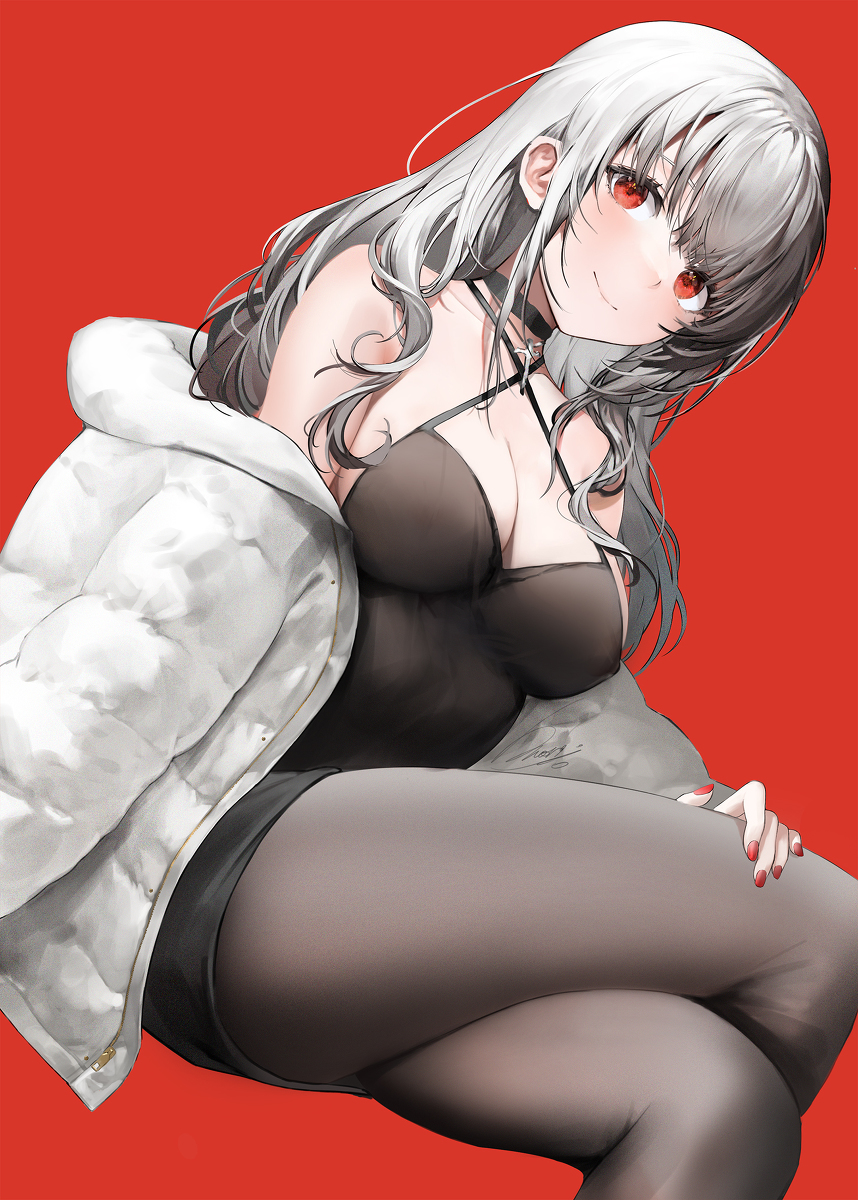 This is a pixiv picture whose title is ちょろそうなお姉さん.