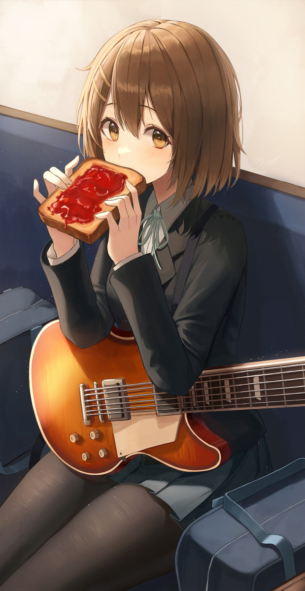 This is a pixiv picture whose title is yui!.