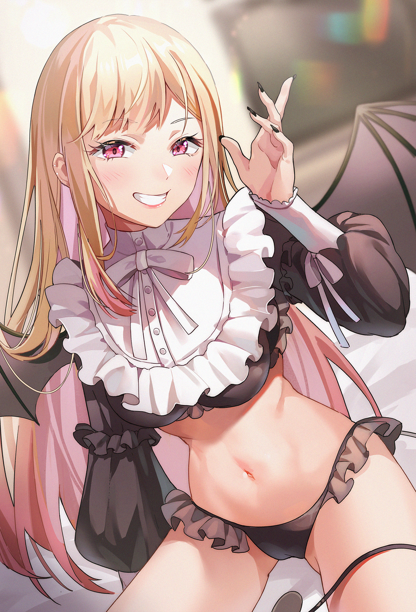 This is a pixiv picture whose title is 喜多川さん.