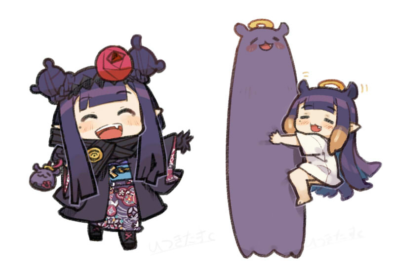 This is a pixiv picture whose title is Smol Ina ①.