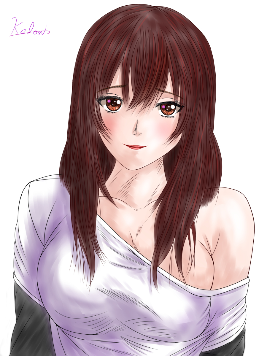 This is a pixiv picture whose title is 女性.