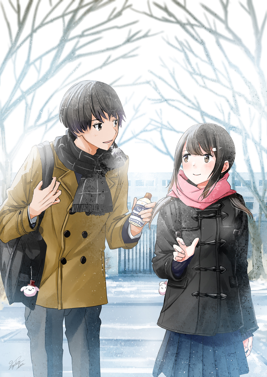 This is a pixiv picture whose title is ❅.