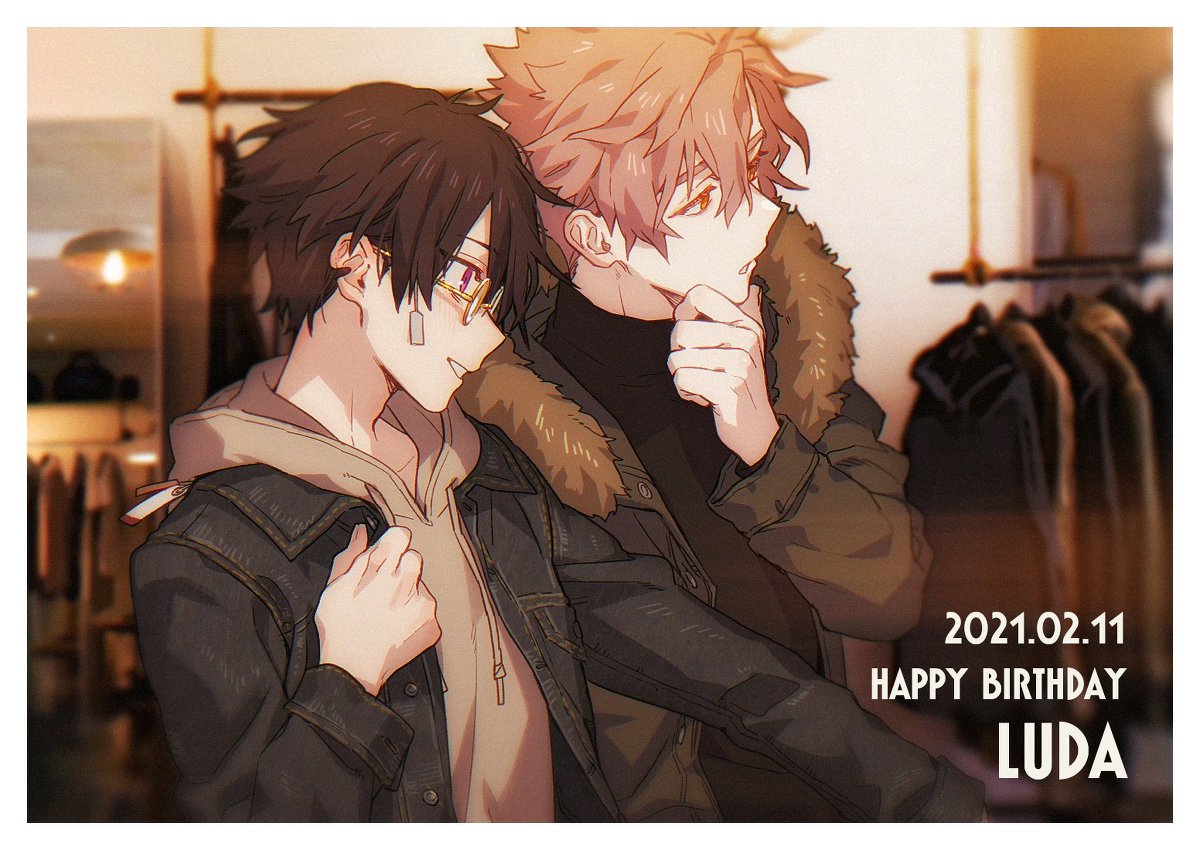 This is a pixiv picture whose title is HBD_L.