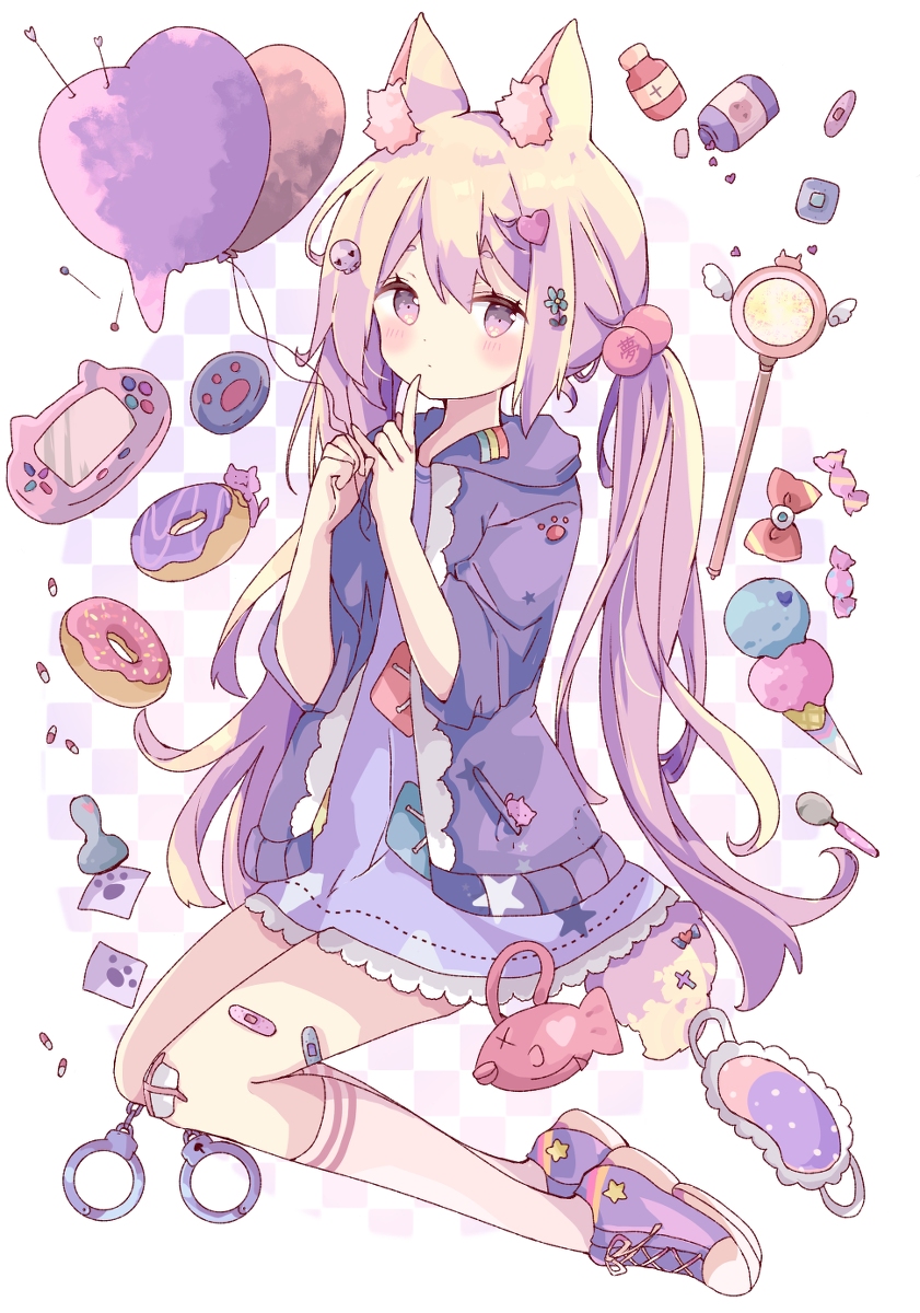 This is a pixiv picture whose title is 💖.