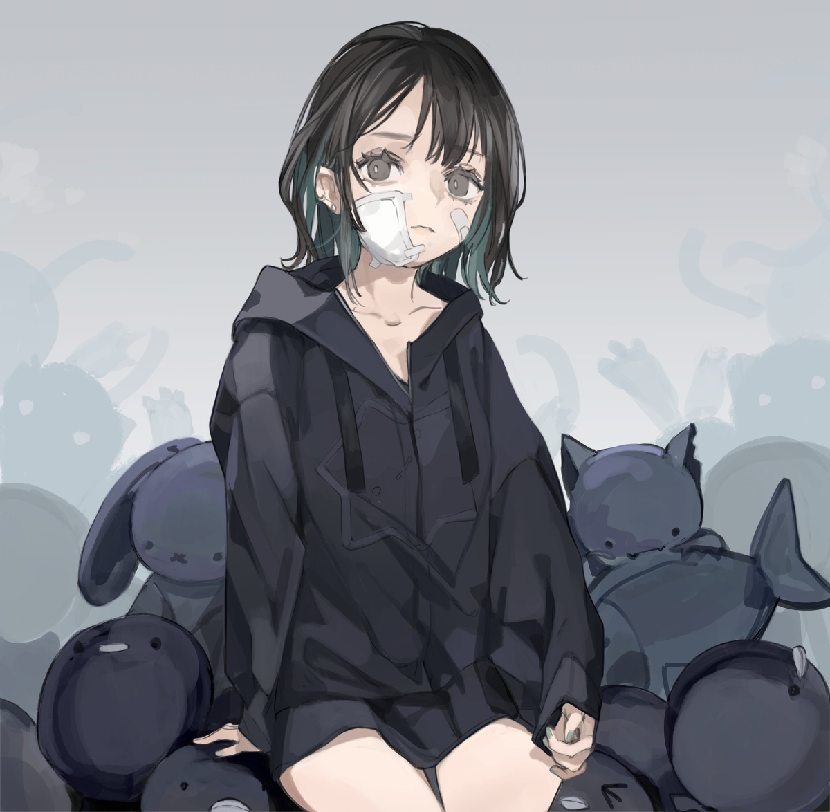 This is a pixiv picture whose title is 宴.