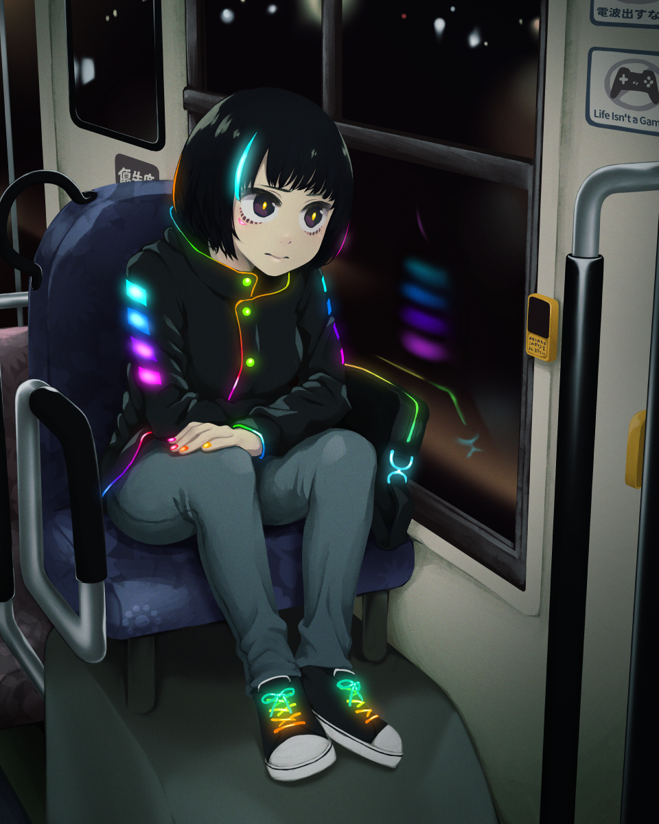 This is a pixiv picture whose title is ゲーミングあたし.