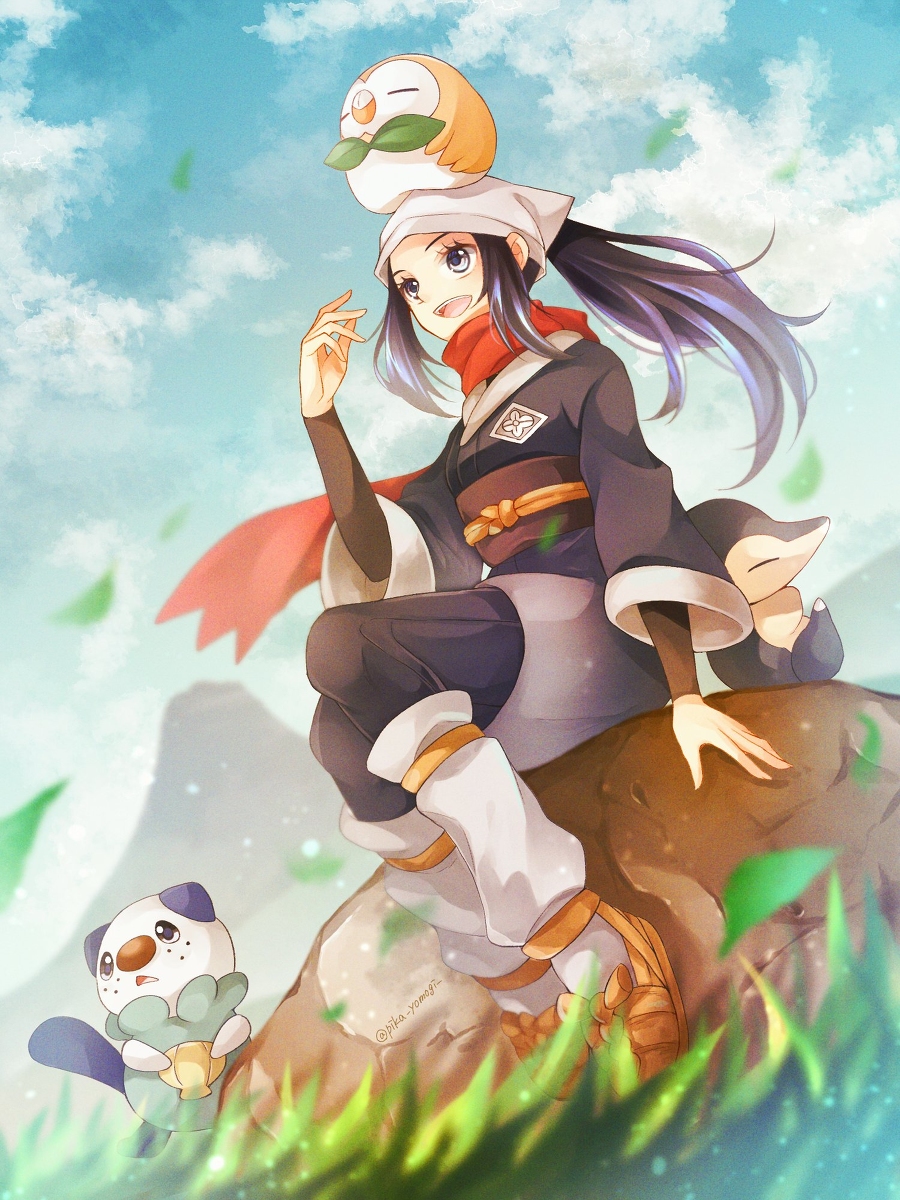 This is a pixiv picture whose title is 新たな出発.