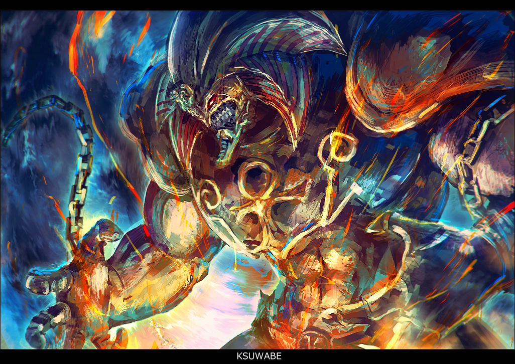 This is a pixiv picture whose title is エクゾディア.