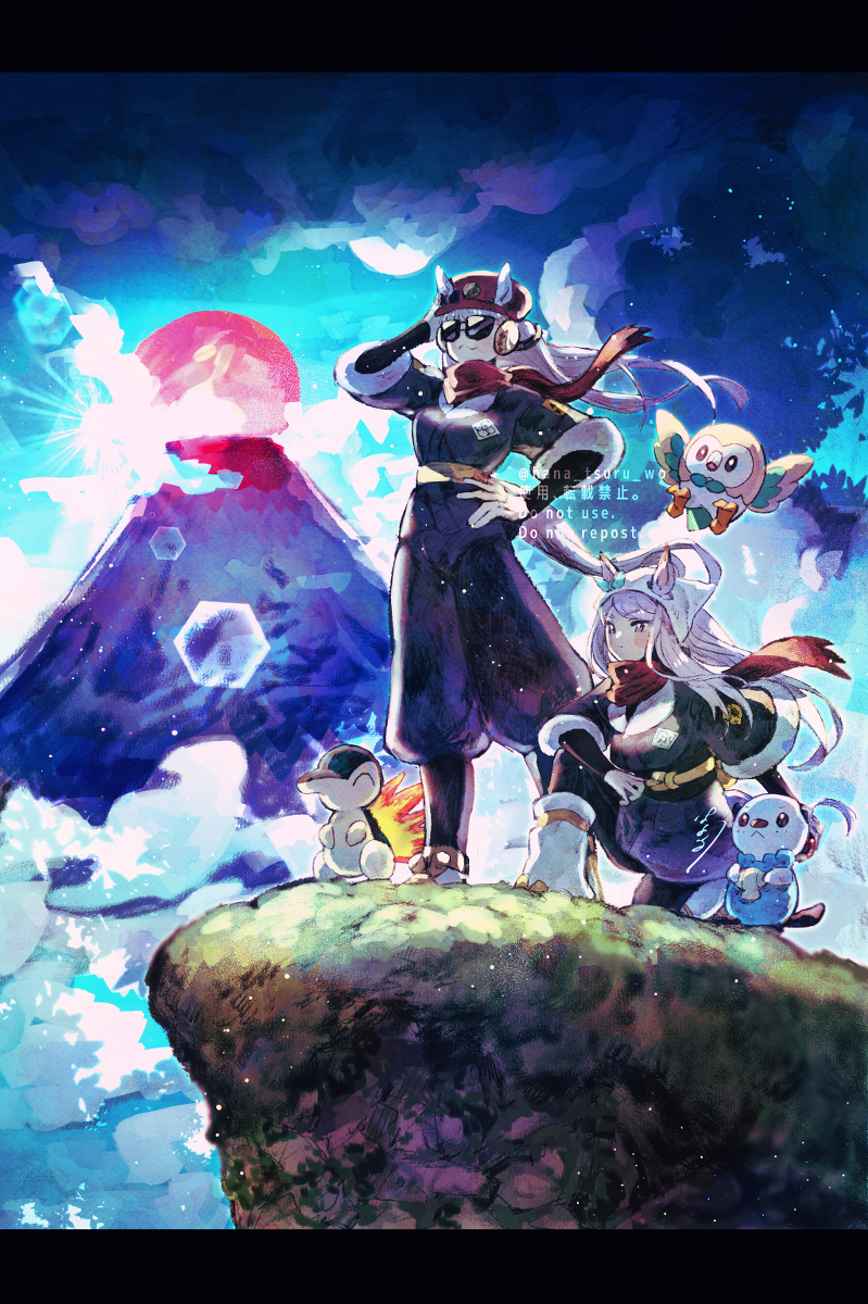 This is a pixiv picture whose title is LEGENDSアルセウスなゴールドシップとメジロマックイーン.