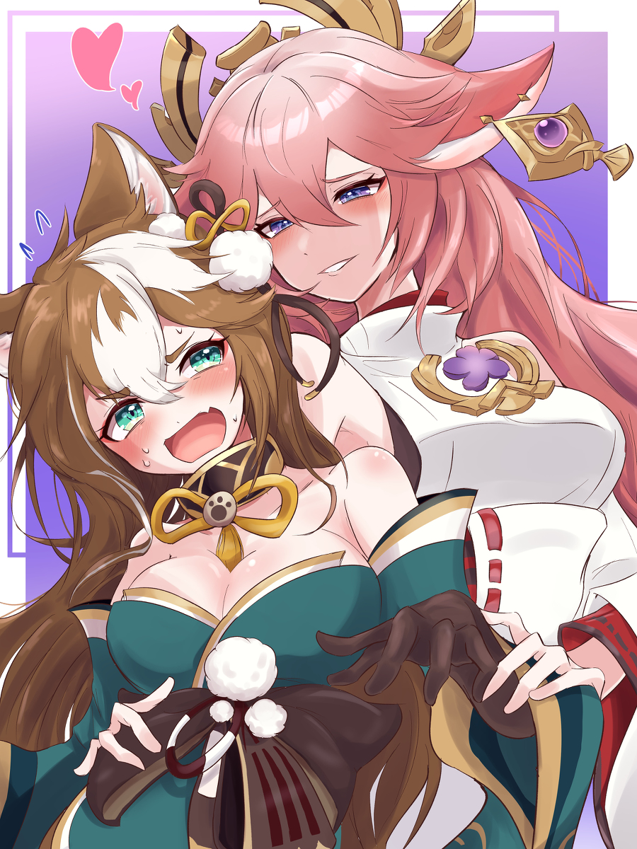 This is a pixiv picture whose title is 八重ヒナ.